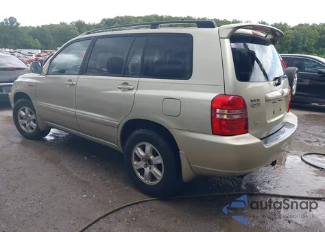 2003 Toyota Highlander Limited V6 from USA, damaged, VIN JTEGF21A830111296